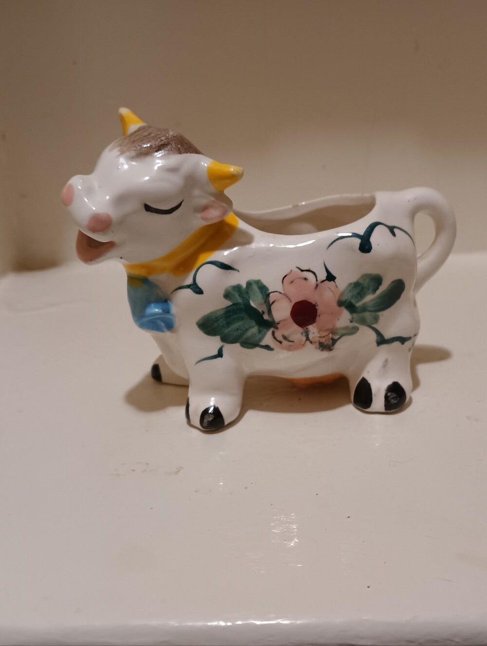 Vintage Anthropomorphic "Happy Cow" Creamer Pitcher